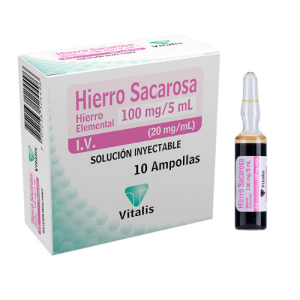 Hierro Sacarosa