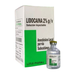 Lidocaína Vial 50 ml